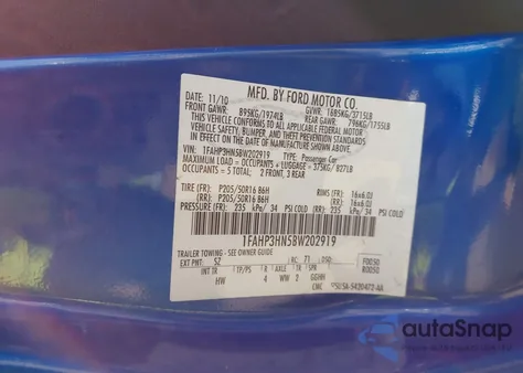 2011 Ford Focus Sel from USA, damaged, VIN 1FAHP3HN5BW202919